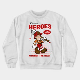 Flames Heroes Crewneck Sweatshirt